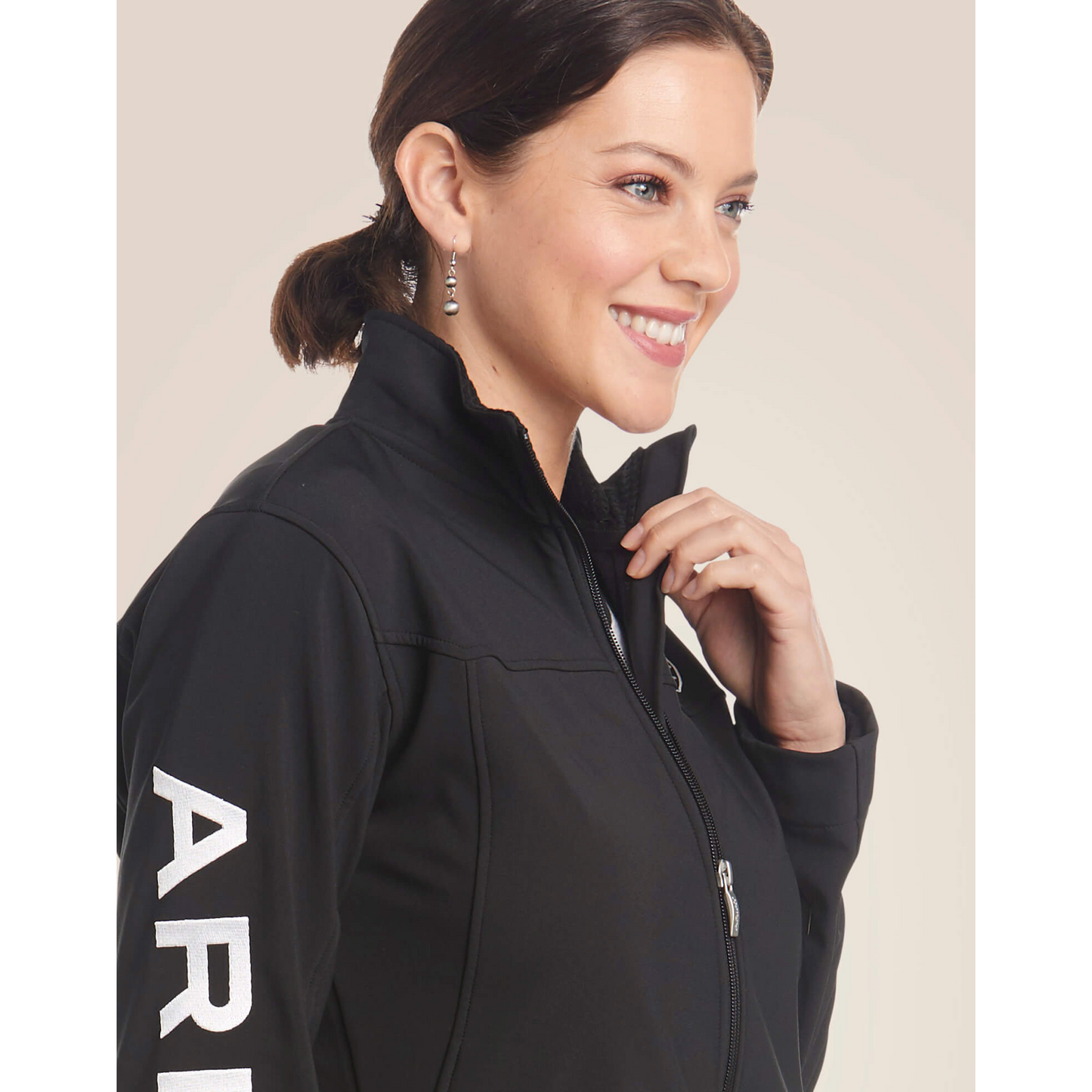 nan Ariat Women's New Team Softshell Jacket Black, nan: 2XL, nan: nan, nan: nan