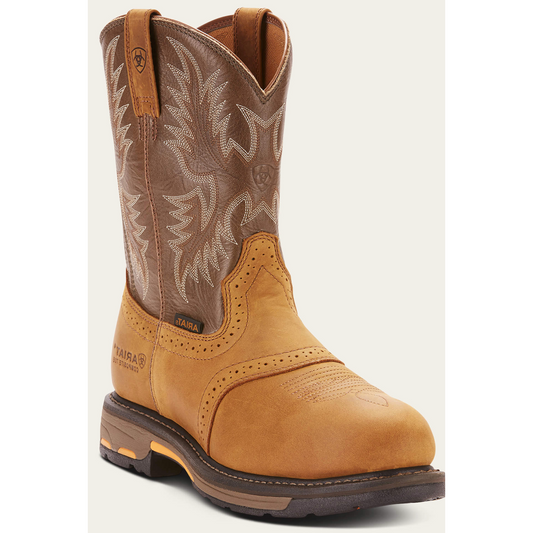 nan Ariat Men's Workhog Pull On Composite Toe Work Boot, nan: 7, nan: EE, nan: nan
