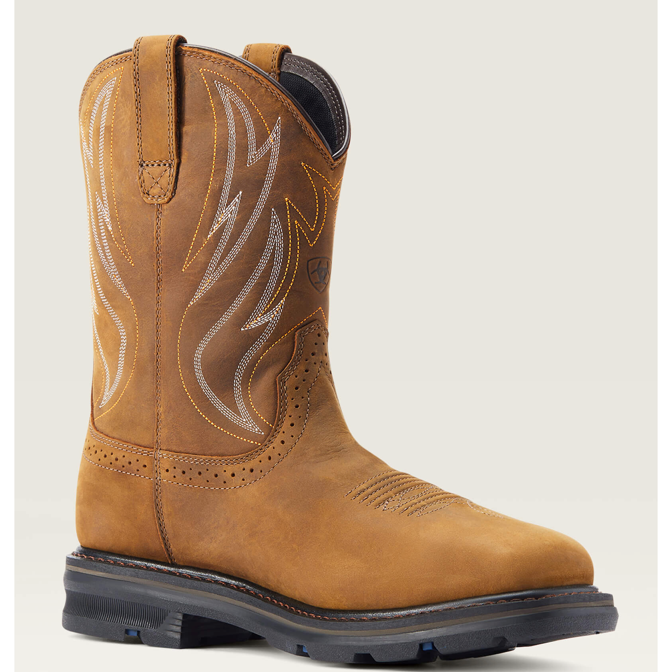 nan Ariat Men's Sierra Shock Shield Waterproof Steel Toe Work Boot, nan: 8.5, nan: D, nan: nan