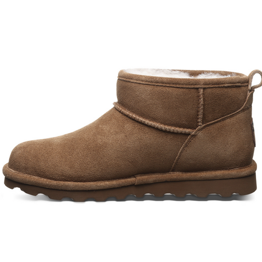 nan Bearpaw Women's Shorty Sheepskin Boot Hickory, nan: 7, nan: M, nan: nan
