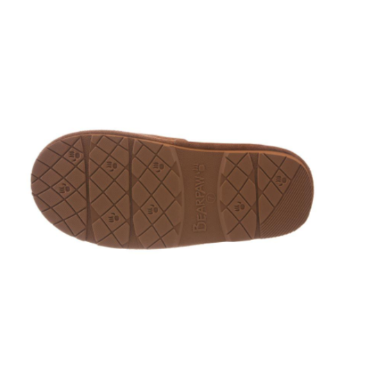 nan Bearpaw Women's Loki Side Suede Slipper Hickory, nan: 8, nan: nan, nan: nan