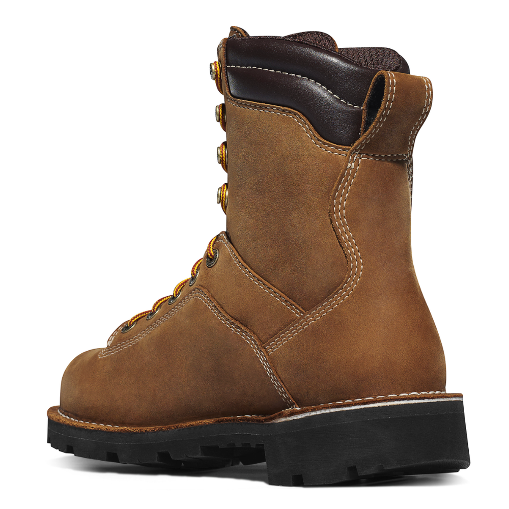 nan Danner Quarry Men's  8 Inch Usa Made Soft Toe Work Boot, nan: 7.5, nan: D, nan: nan