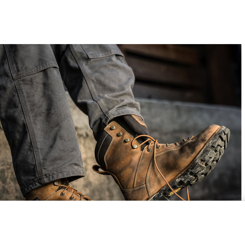 nan Danner Quarry Men's  8 Inch Usa Made Soft Toe Work Boot, nan: 8, nan: EE, nan: nan