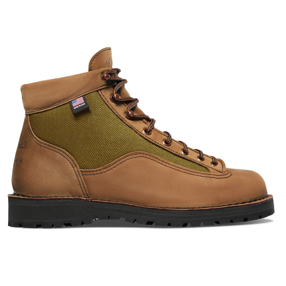 nan Danner Light Men's  6 Inch Usa Made Soft Toe Work Boot, nan: 7, nan: EE, nan: nan
