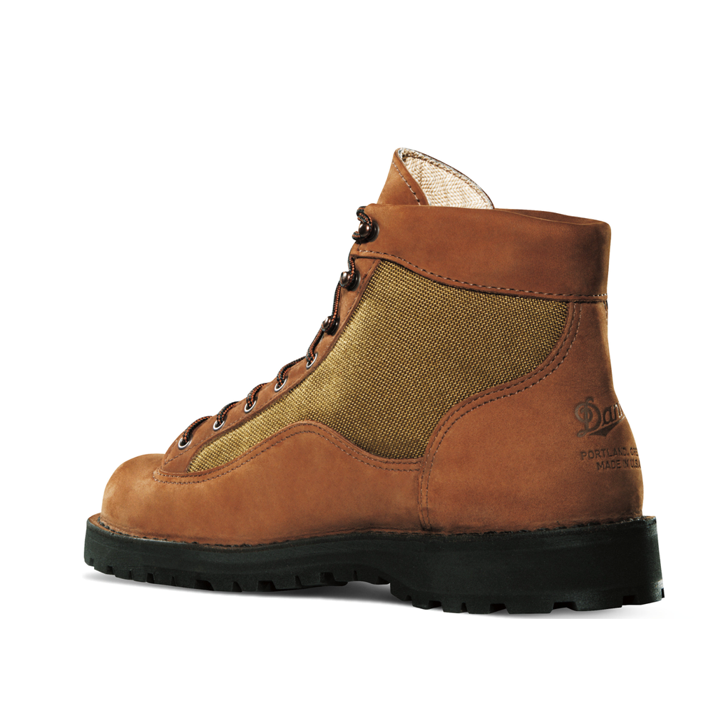 nan Danner Light Men's  6 Inch Usa Made Soft Toe Work Boot, nan: 7.5, nan: D, nan: nan