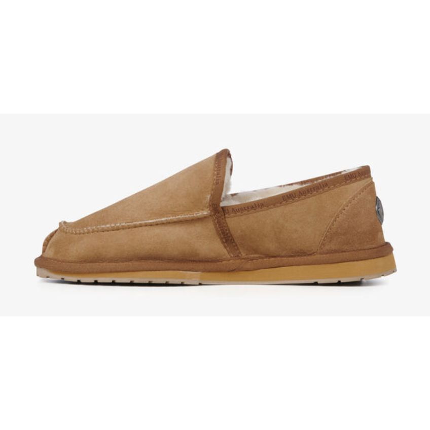 nan Emu Australia Men's Hume Platinum Sheepskin Slipper, nan: 11, nan: nan, nan: nan