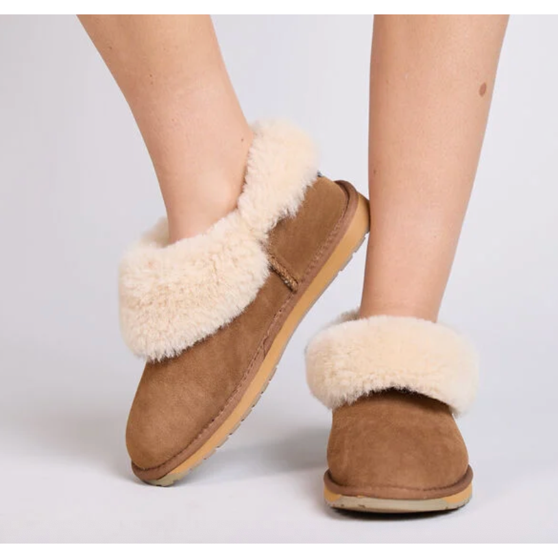 nan Emu Australia Women's  Mintaro Platform Sheepskin Slipper, nan: 10, nan: nan, nan: nan