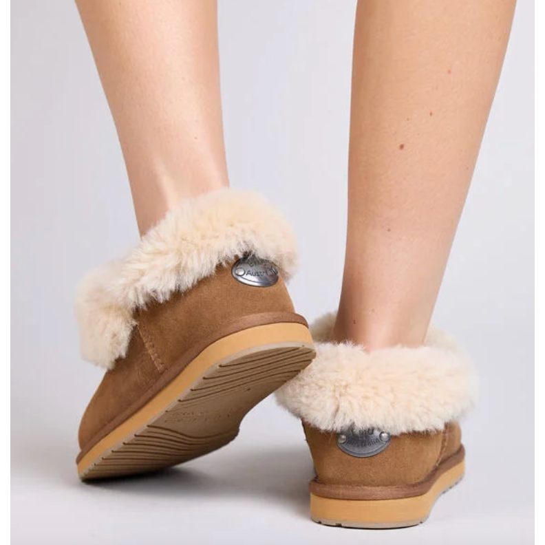 nan Emu Australia Women's  Mintaro Platform Sheepskin Slipper, nan: nan, nan: nan, nan: nan