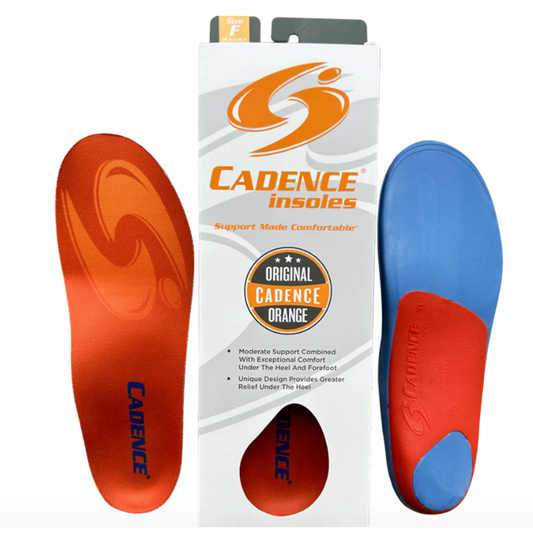 Cadence Cadence Orange Original Insole, Size: B   (Men's 3.5 - 4.5/Woman's 4.5-5.5), nan: nan, nan: nan