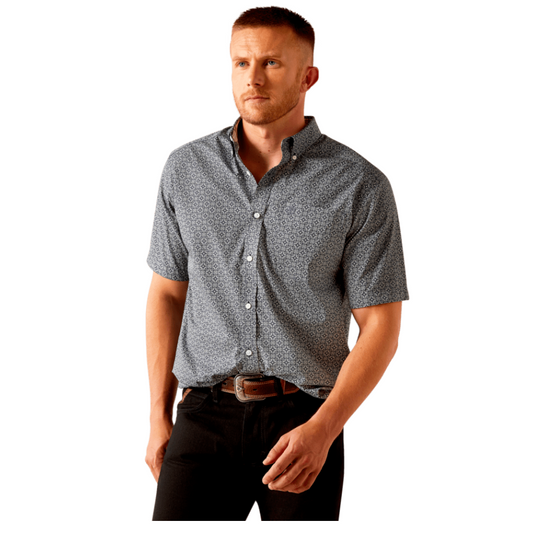 Ariat Ariat Men's Wrinkle Free Octavius Classic Fit Shirt, SIZE: XS, nan: nan, nan: nan
