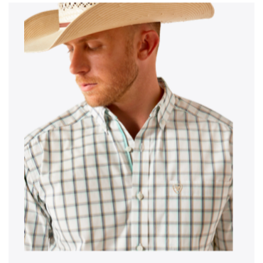 nan Ariat Men's Pro Series Cooper Classic Fit Shirt (Copy), nan: M, nan: nan, nan: nan