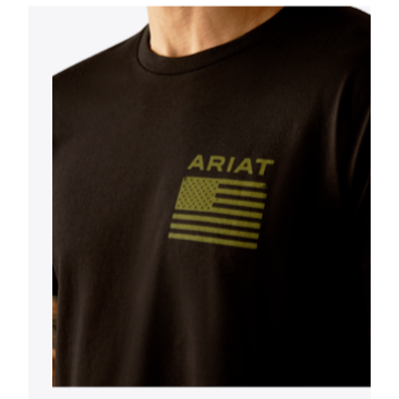 nan Ariat Men's Freedom Short Sleeve T-Shirt, nan: M, nan: nan, nan: nan
