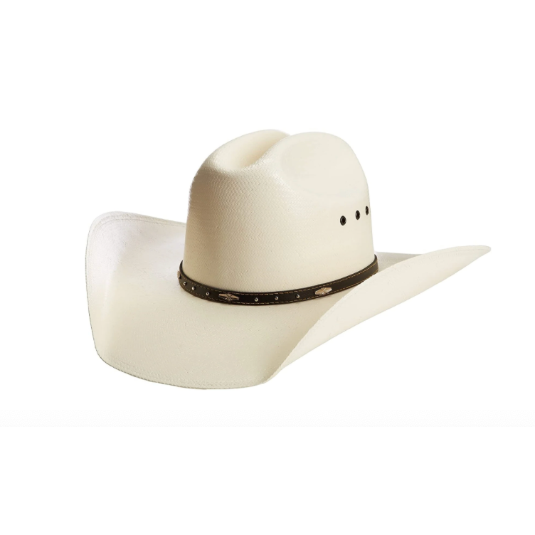 Milano Hat Company Justin Black Hills Natural 20X Straw Western Cowboy Hat, Head Size: 6 7/8, nan: nan, nan: nan