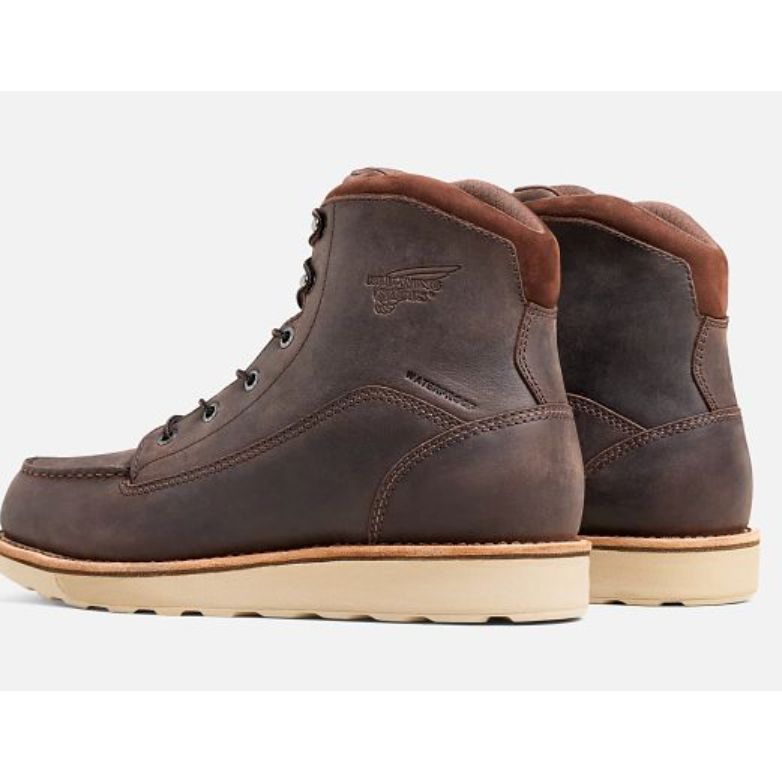 nan Red Wing Men's Traction Red Lite 6 Inch Waterproof Soft Toe Work Boot, nan: nan, nan: nan, nan: nan