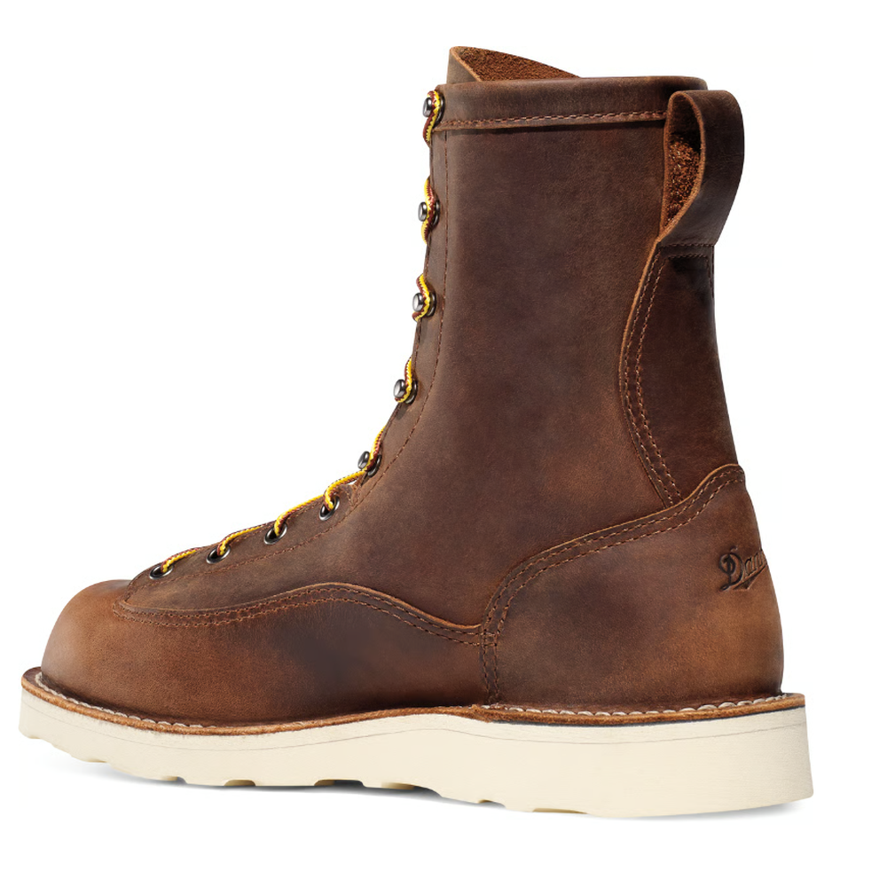 nan Danner Men's Bull Run 8Inch Soft Toe Work Boot, nan: 7.5, nan: D, nan: nan