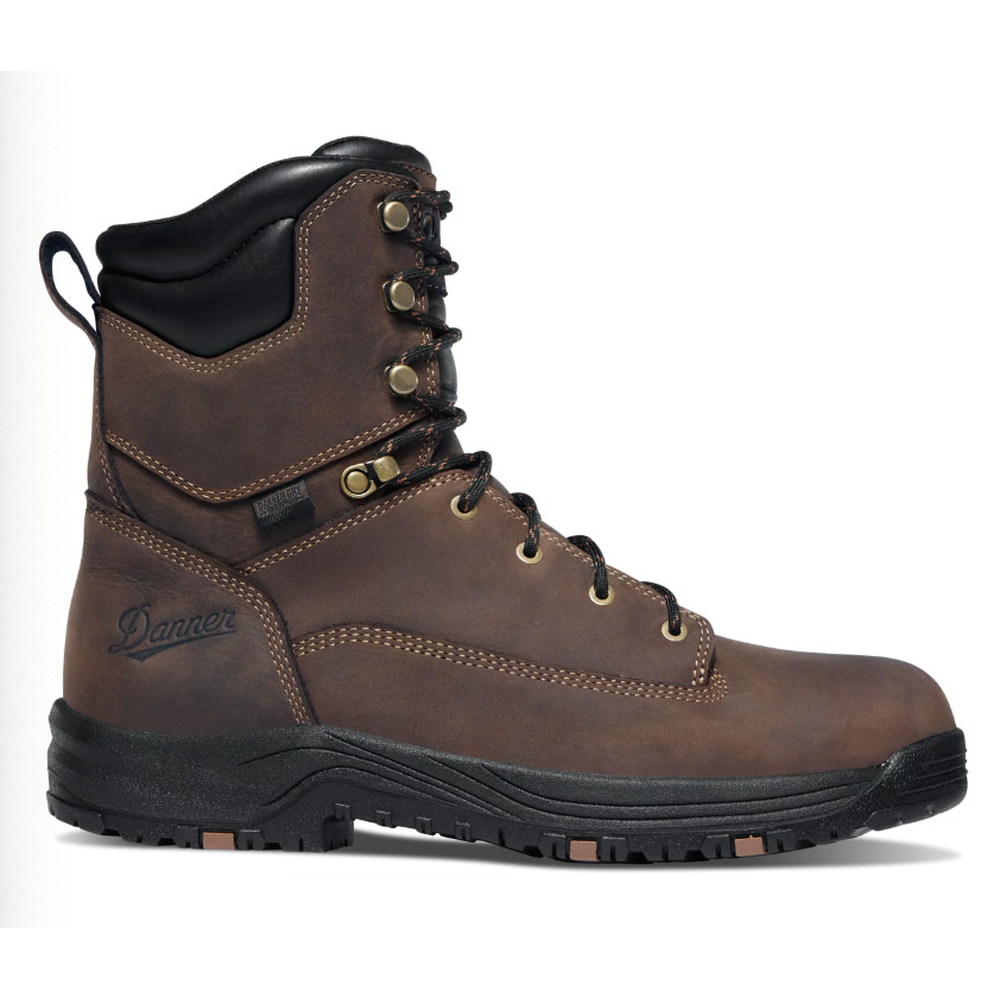 nan Danner Men's Caliper 8 Inch Soft Toe Work Boot, nan: 7, nan: EE, nan: nan
