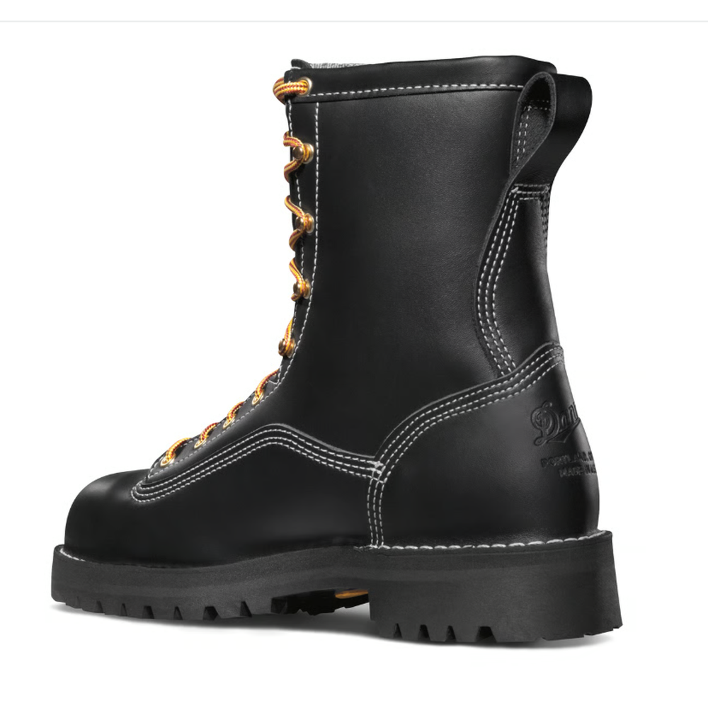 nan Danner Men's Super Rainforst 8 Inch Soft Toe Work Boot, nan: 7.5, nan: EE, nan: nan