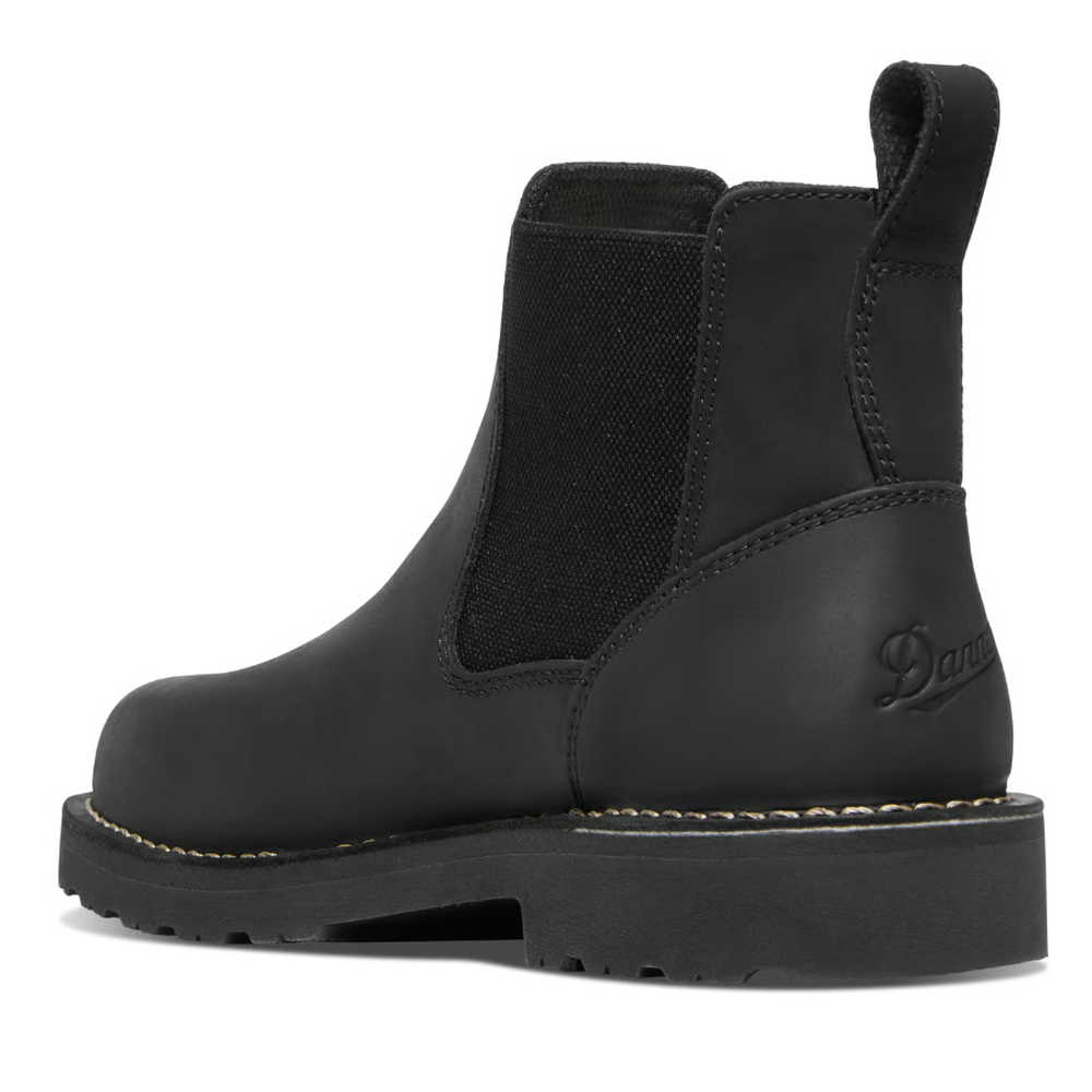 nan Danner Men's Bullrun Chelsea Pull on 6 Inch Soft Toe Work Boot, nan: 7.5, nan: D, nan: nan
