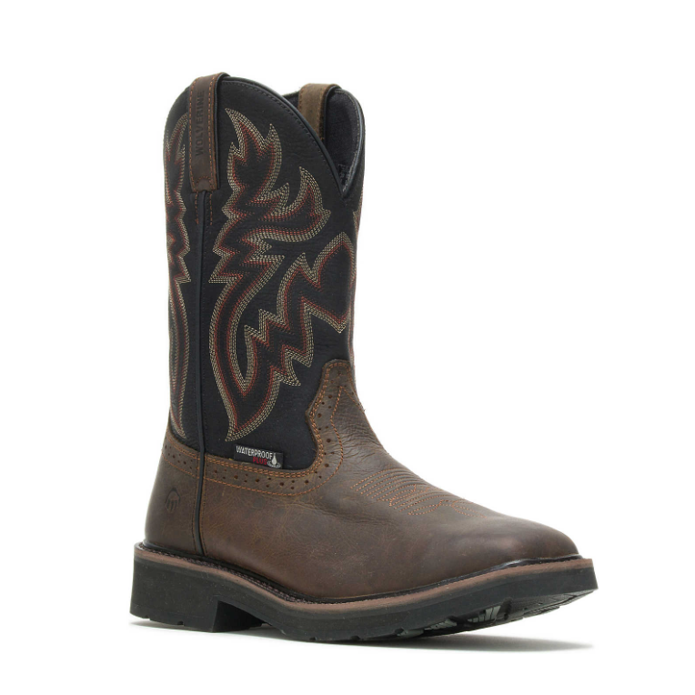Wolverine Wolverine Men's Rancher Pull On Soft Toe WP Work Boot, Size: 7, Width: M, nan: nan