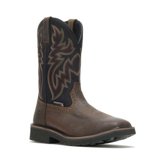 Wolverine Wolverine Men's Rancher Pull On Soft Toe WP Work Boot, Size: 7, Width: M, nan: nan