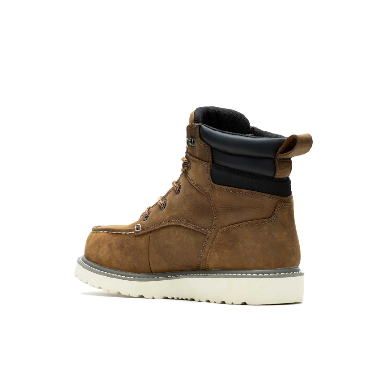 nan Wolverine Men's Trade Wedge Steel Toe Waterproof Lace up Work Boot, nan: 7.5, nan: W, nan: nan