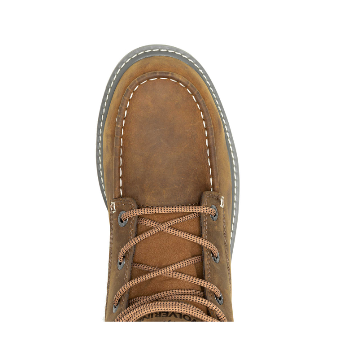 nan Wolverine Men's Trade Wedge Steel Toe Waterproof Lace up Work Boot, nan: 8, nan: W, nan: nan