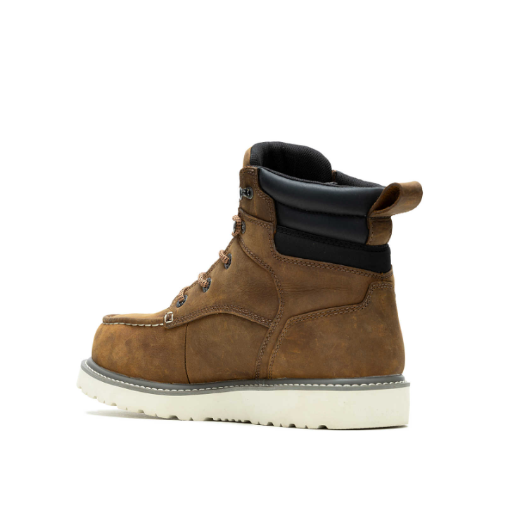 nan Wolverine Men's Trade Wedge 6 Inch Soft Toe Wedge Sole Work Boot, nan: 7, nan: M, nan: nan