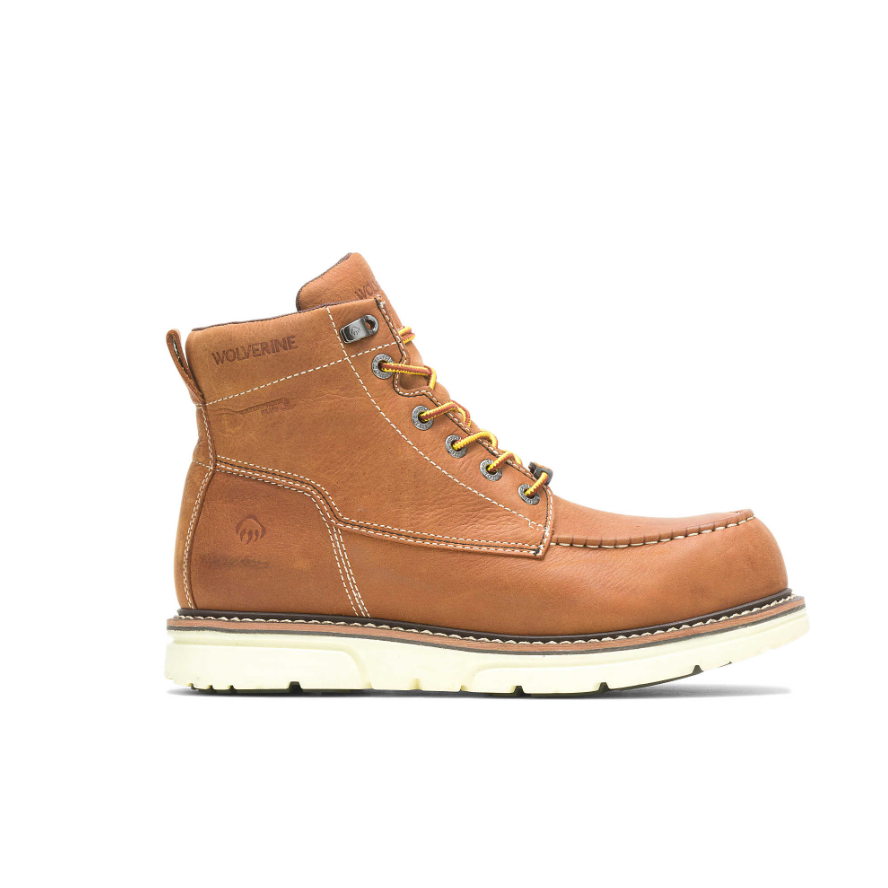 nan Wolverine Men's I-90 Wedge 6 Inch Composite Toe Work Boot, nan: 7, nan: XW, nan: nan
