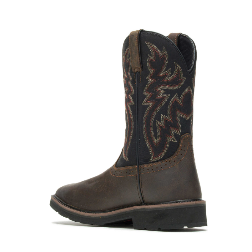 nan Wolverine Men's Rancher Pull On Steel Toe WP Work Boot, nan: 7.5, nan: XW, nan: nan