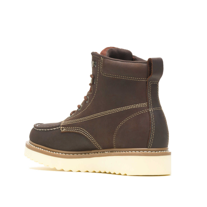 nan Wolverine Men's Loader 6 Inch Soft Toe Wedge Work Boot, nan: 7.5, nan: M, nan: nan