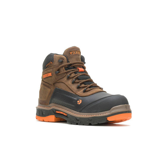 Wolverine Wolverine Men's Overpass 6 Inch Composite Toe Work Boot, Size: 7, Width: M, nan: nan