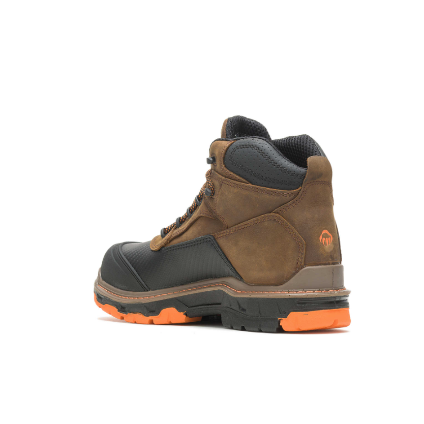nan Wolverine Men's Overpass 6 Inch Composite Toe Work Boot, nan: 7.5, nan: M, nan: nan