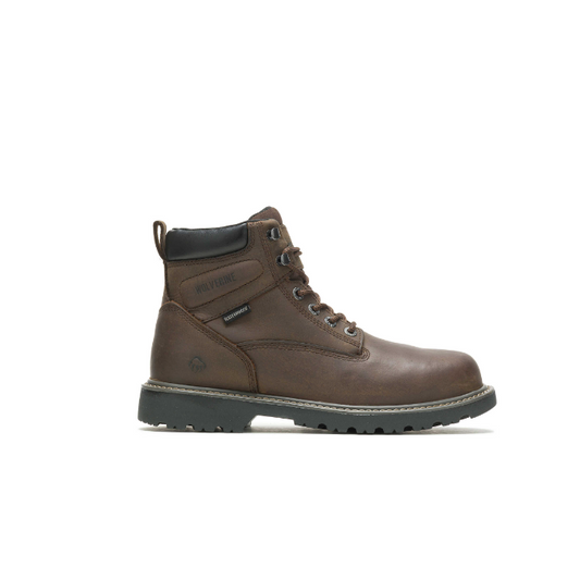 Wolverine Wolverine Men's Floorhand 6 Inch Soft Toe Work Boot, Size: 7, Width: M, nan: nan