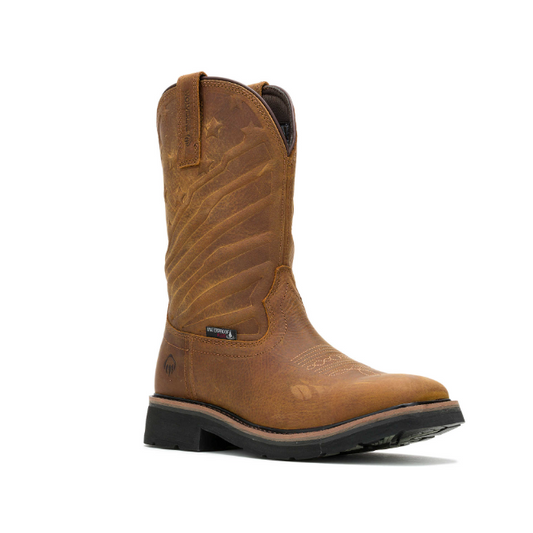 Wolverine Wolverine Men's Pull on Rancher Steel Toe Americana, Size: 6, Width: M, nan: nan