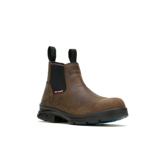 Wolverine Wolverine Men's Durashock Soft Toe Chelsea Work Boot, Size: 8, Width: M, nan: nan