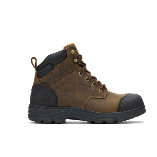 nan Wolverine Men's Carlsbad 6 Inch Steel Toe Work Boot, nan: 7.5, nan: M, nan: nan