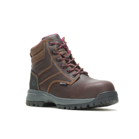 Wolverine Wolverine Women's Piper 6 Inch Comp Toe Slip Resistant Work Boot, Size: 5, Width: M, nan: nan