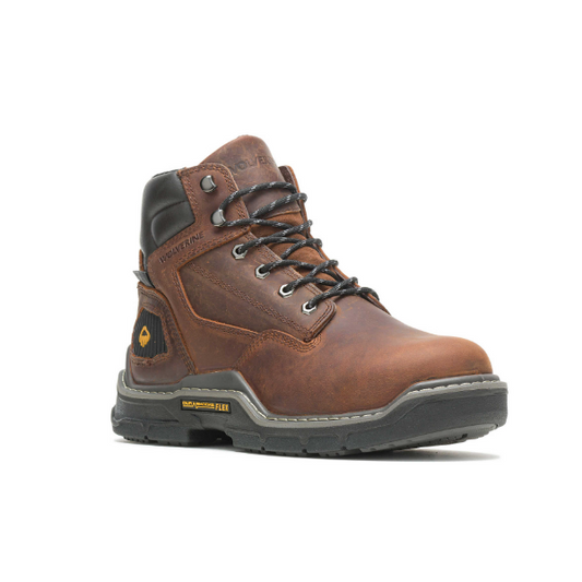 Wolverine Wolverine Men's 6Inch Raider Durashock Waterproof Soft Toe, Size: 11, Width: M, nan: nan