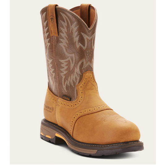 Ariat Ariat Men's Workhog Pull On Composite Toe Work Boot, SIZE: 7, Width: D, nan: nan