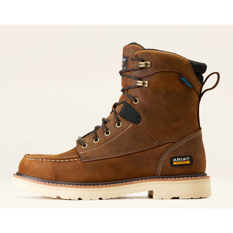 Ariat Men's Rebar Lift 8 Inch Soft Toe Waterproof Work Boot