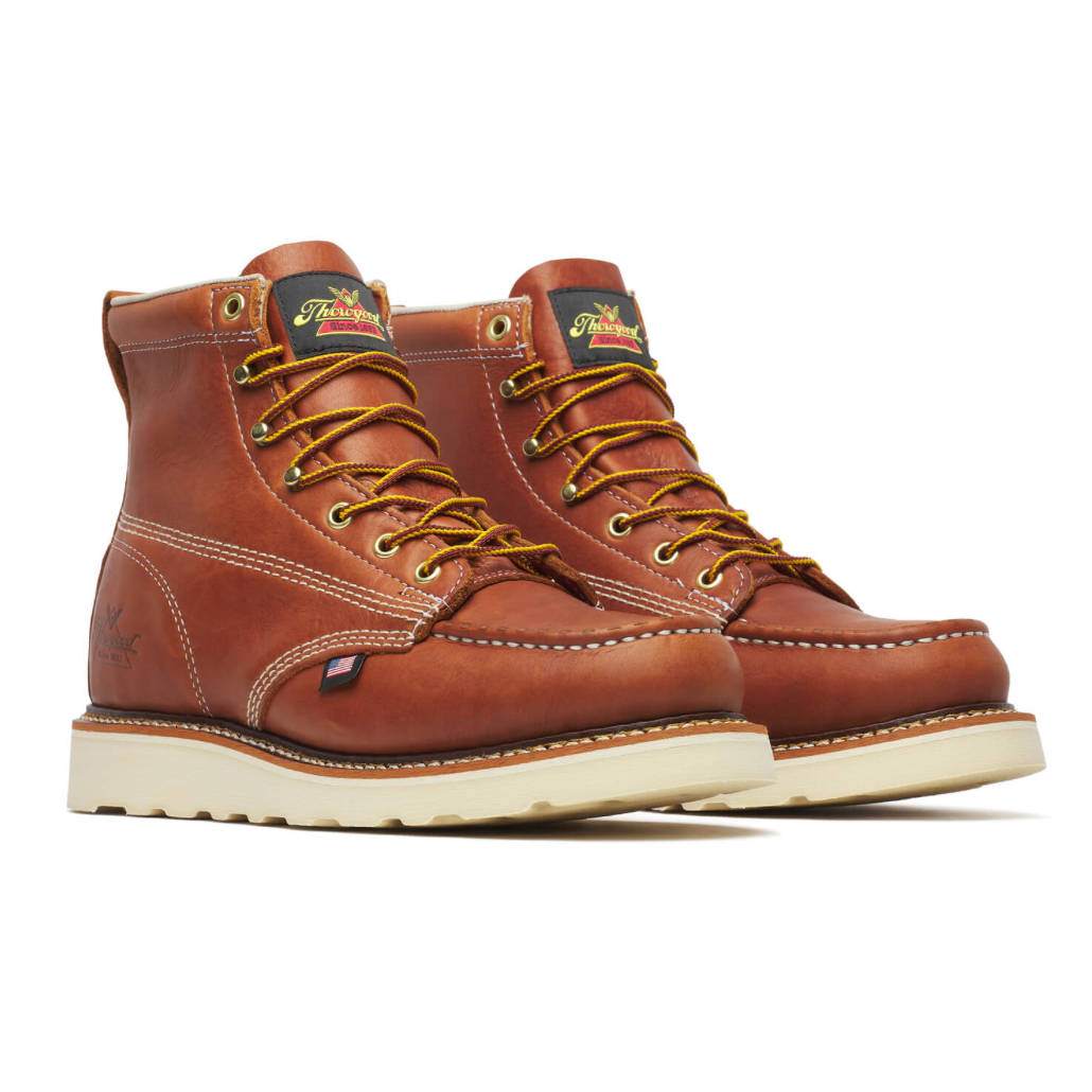 Thorogood Men's American Heritage 6 Inch Moc Toe Maxwear Edge Work Boot