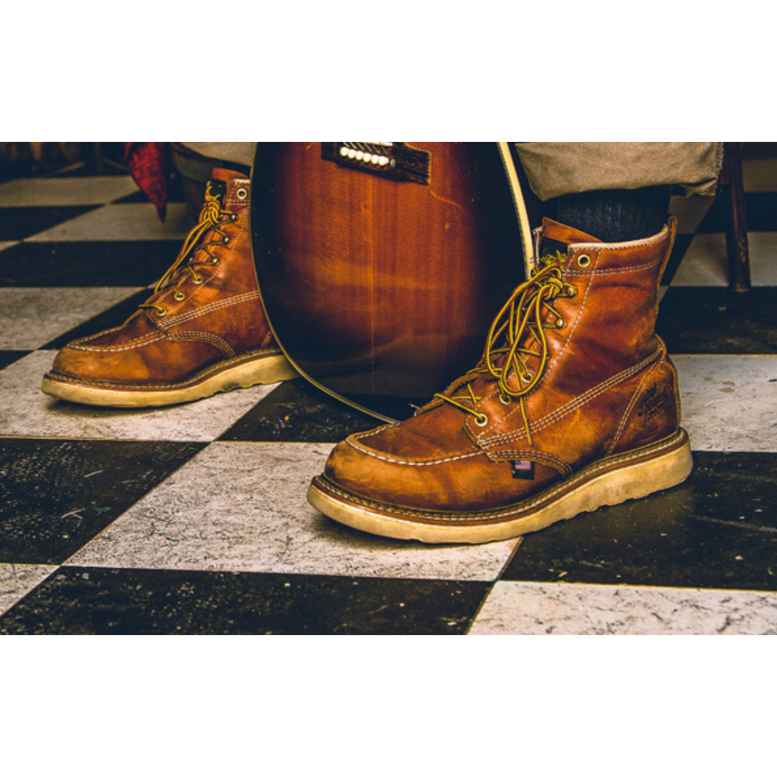 Thorogood Men's American Heritage 6 Inch Moc Toe Maxwear Edge Work Boot