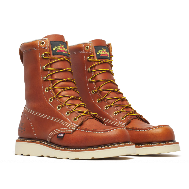 Thorogood Men's American Heritage 8 Inch Soft Toe MAXWEAR Wedge Work Boot