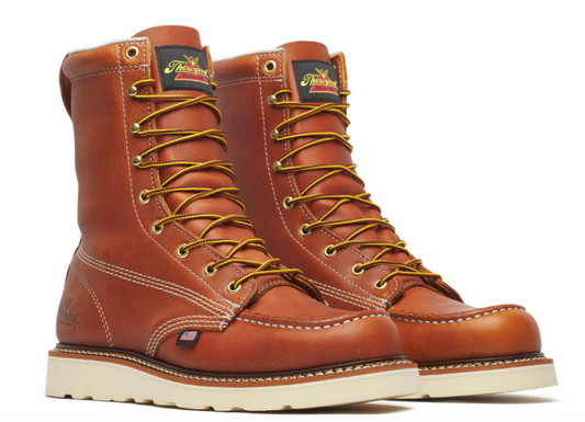 Thorogood Men's American Heritage 8 Inch Soft Toe MAXWEAR Wedge Work Boot