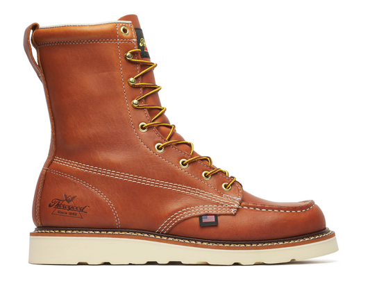 Thorogood Men's American Heritage 8 Inch Soft Toe MAXWEAR Wedge Work Boot