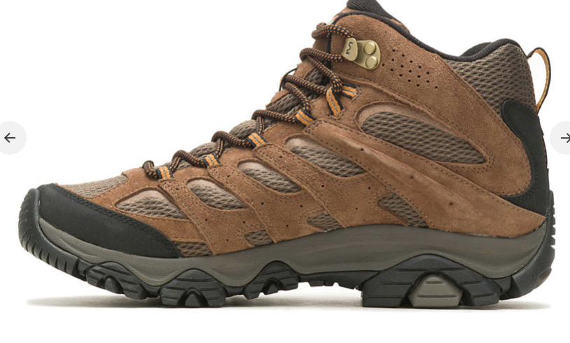 Merrell Men's Moab 3 Mid Top Waterproof Hiking Boot