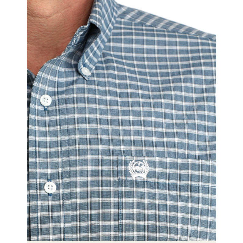 Cinch Men's Short Sleeve Button Down Western Shirt