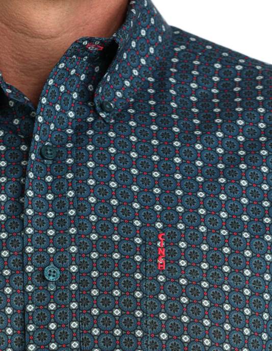 Cinch Men's Long Sleeve Button Down Western Shirt