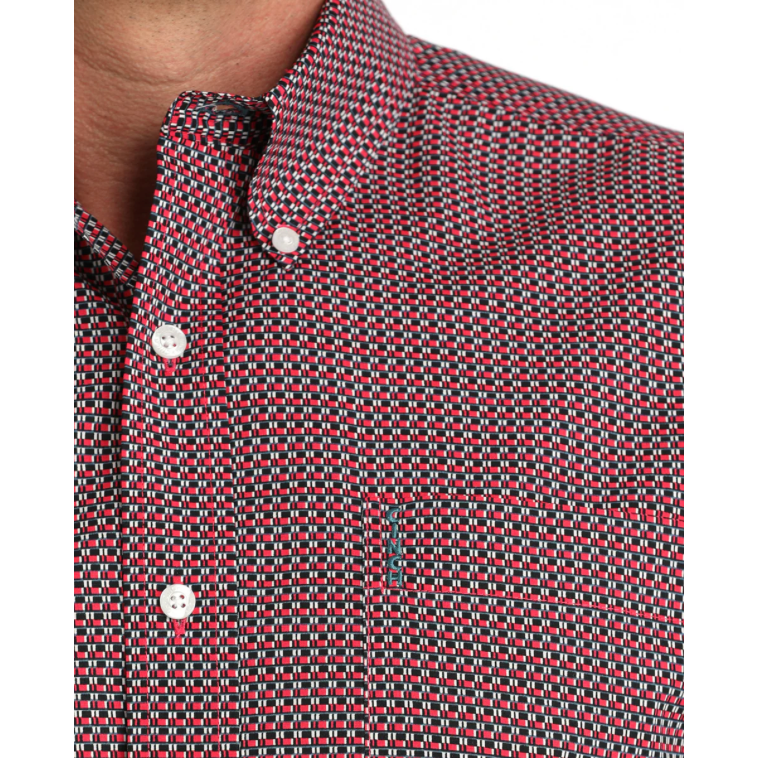 Cinch Men's Long Sleeve Button Down Western Shirt