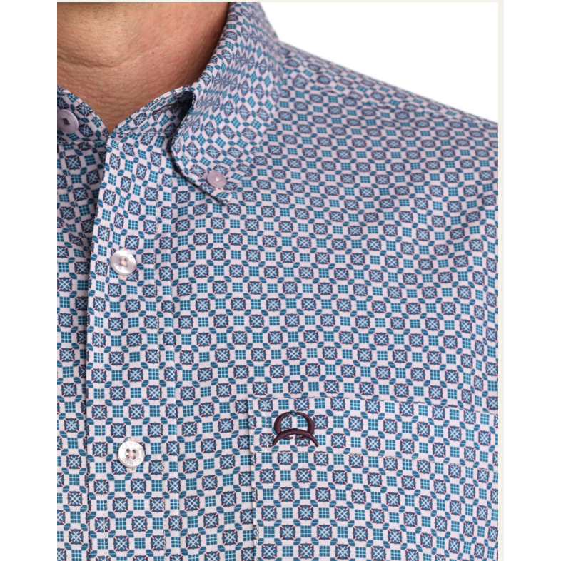 Cinch Men's Arenaflex Short Sleeve Button Down Western Shirt